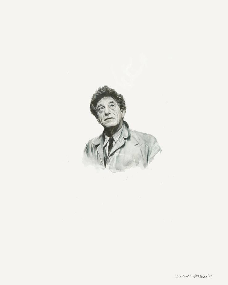 Michael Streun, „Alberto Giacometti“, 2021