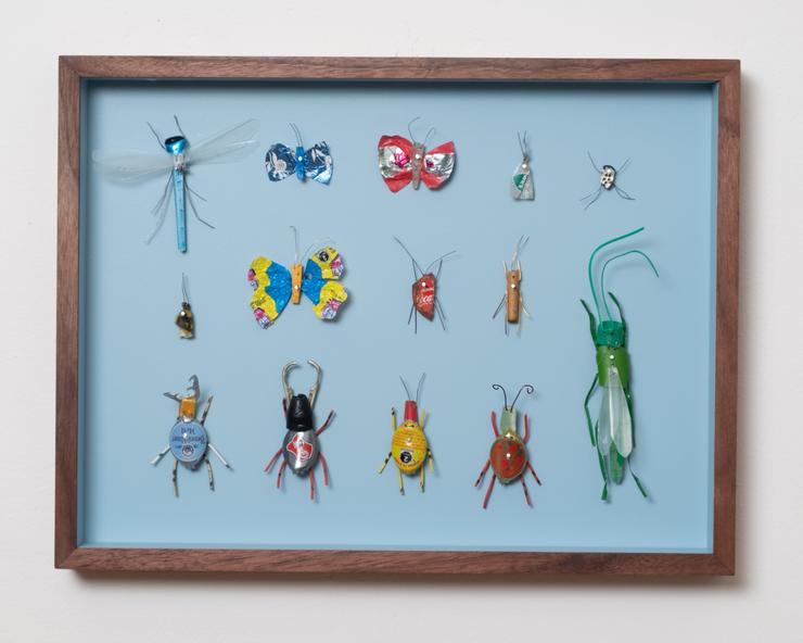 Matthias Garff, „Insektenkasten (Juli II)“, 2023