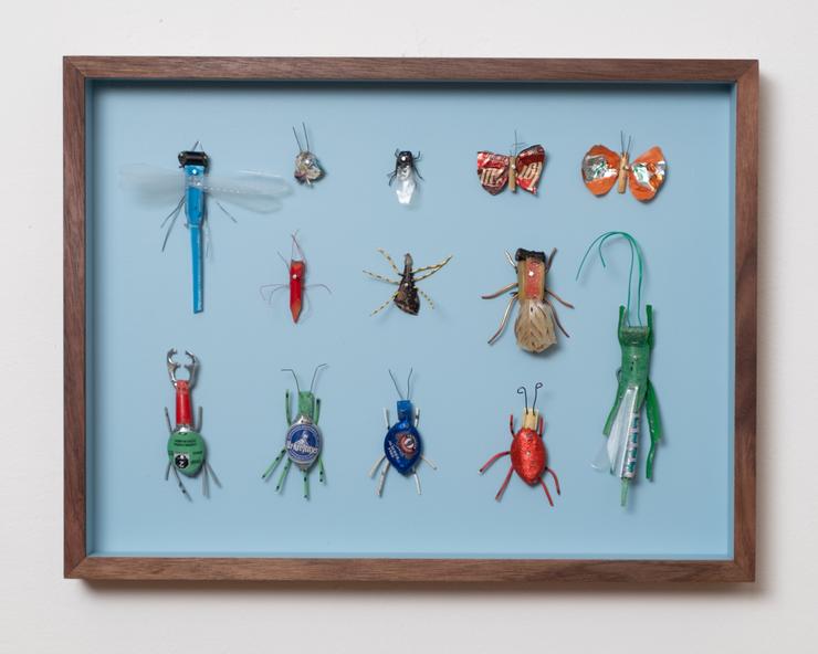 Matthias Garff, „Insektenkasten (Juli IV)“, 2023