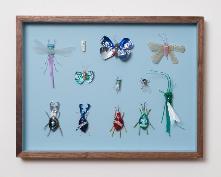 Matthias Garff, „Insektenkasten (Juli VII)“, 2023