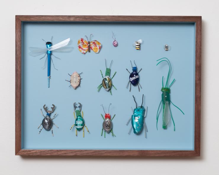 Matthias Garff, „Insektenkasten (Juli VIII)“, 2023
