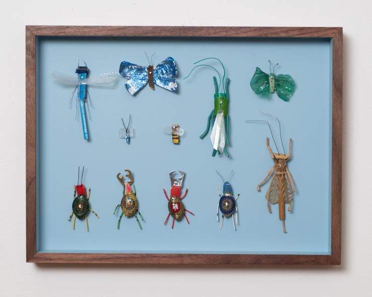 Matthias Garff, „Insektenkasten (Juli IX)“, 2023