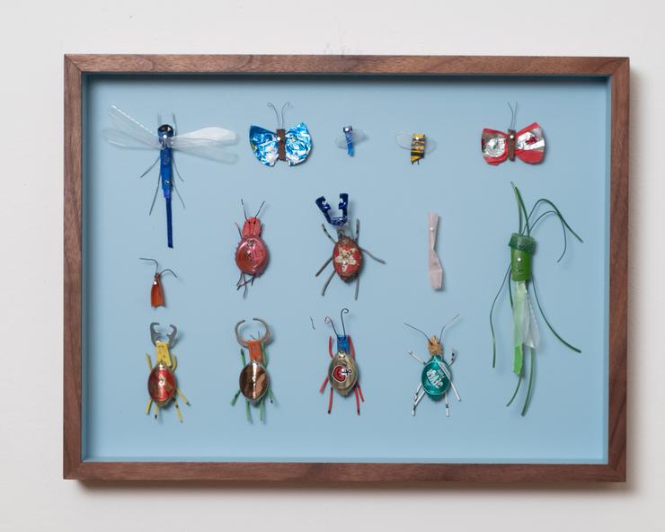 Matthias Garff, „Insektenkasten (Juli X)“, 2023