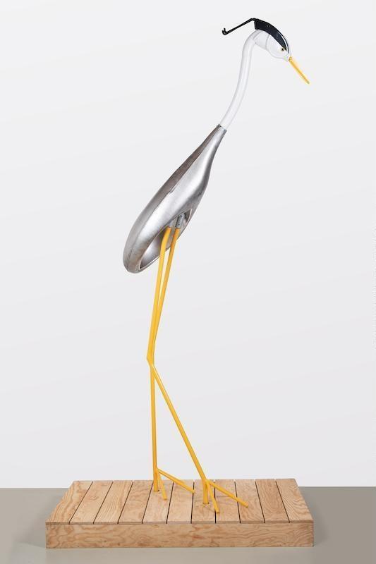Matthias Garff, „Graureiher 1“, 2023