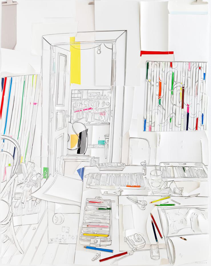 T. Atelier Buntstifte I, 2015
