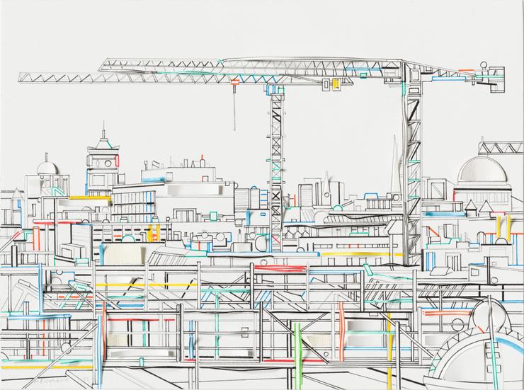 Marion Eichmann, „Cityscape III“, 2022