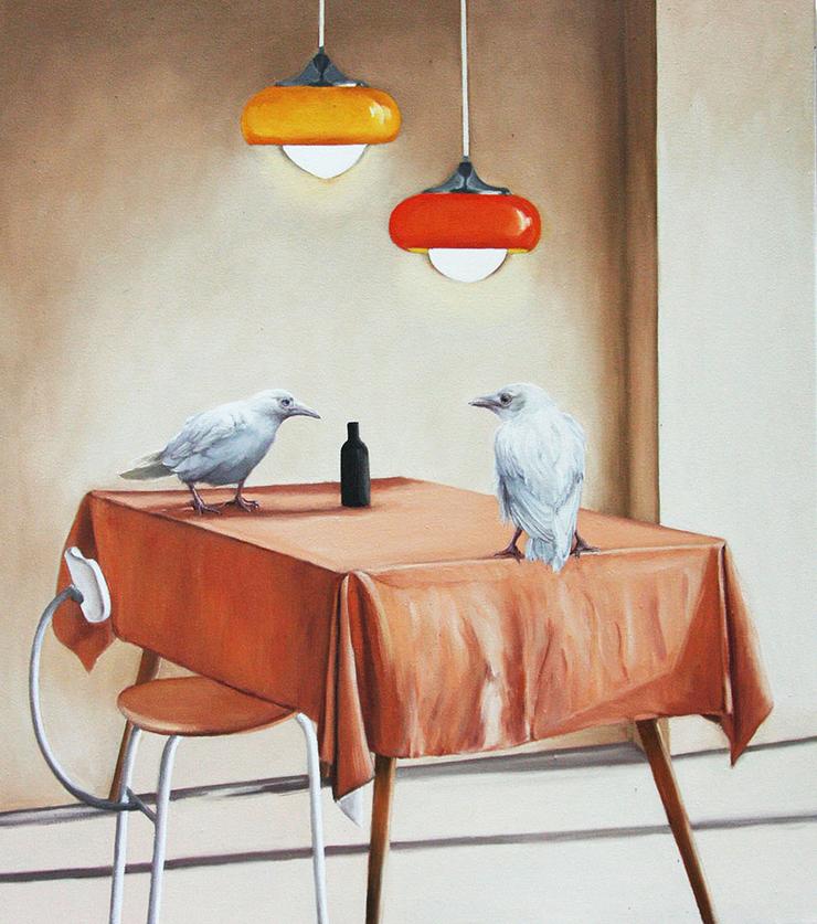 Persis Eisenbeis, „Zwei weiße Raben“, 2023