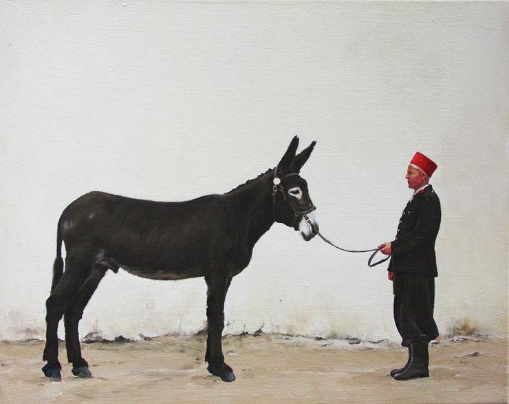 Persis Eisenbeis, „Herr und Esel“, 2024