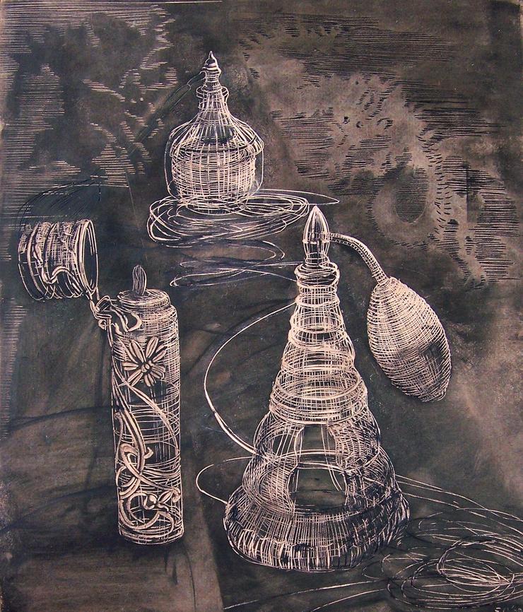 Sabine Ostermann, „Flacons“, 2023