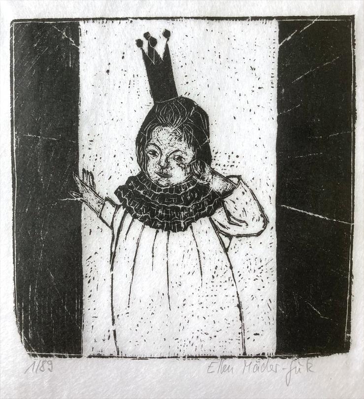 Ellen Maeder-Gutz, „Henriette als Prinzessin“, 1989