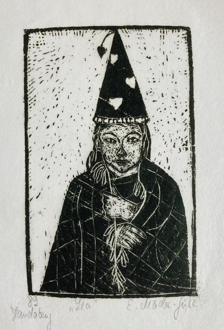Ellen Maeder-Gutz, „Lea als Zauberin“, 1989
