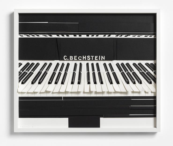 Marion Eichmann, „C.Bechstein Tasten 2“, 2023