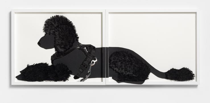 Marion Eichmann, „Pudel Black (2-teilig)“, 2023
