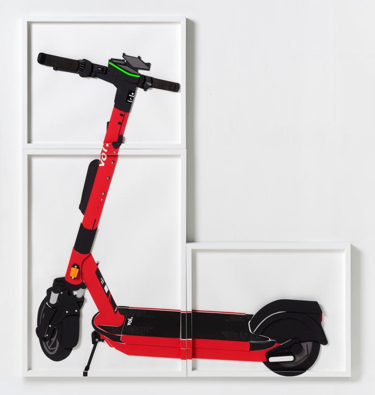 Marion Eichmann, „Roller Voi (3-teilig)“, 2022