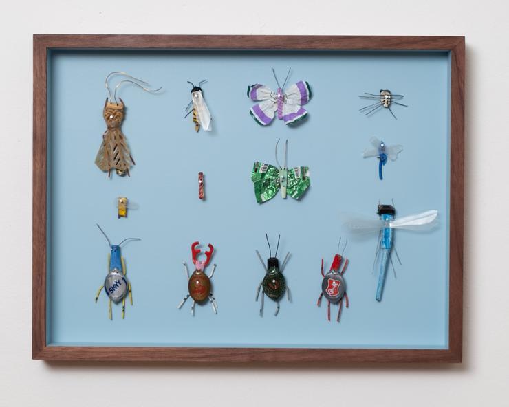 Matthias Garff, „Insektenkasten (Juli III)“, 2023