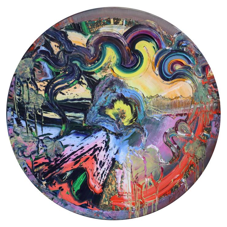 Dietmar Brixy, „Coral River Bubble“, 2024