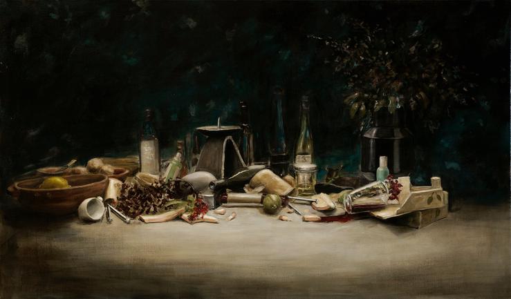 Sador Weinsčlucker, „stille frisst“, 2024