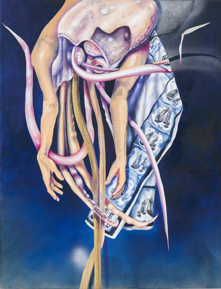 Stephanie Pech, „Verstrickung“, 2024