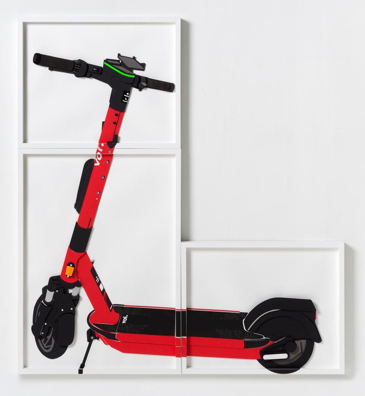 Marion Eichmann, „Roller voi (3 teilig)“, 2022