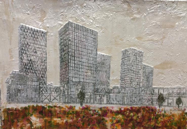 Heike Jeschonnek, „Gleisdreieck Park“, 2022