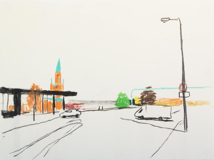 Karsten Kusch, „Potsdamer Straße I“, 2022