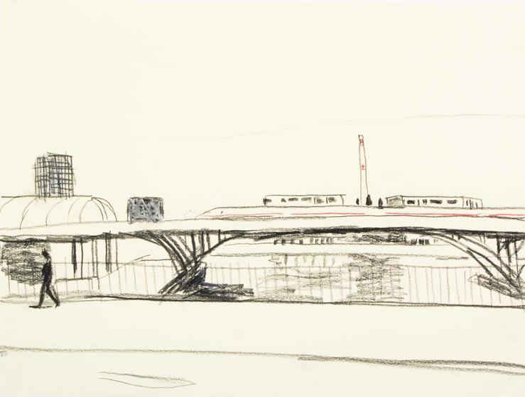 Karsten Kusch, „Hauptbahnhof I“, 2022