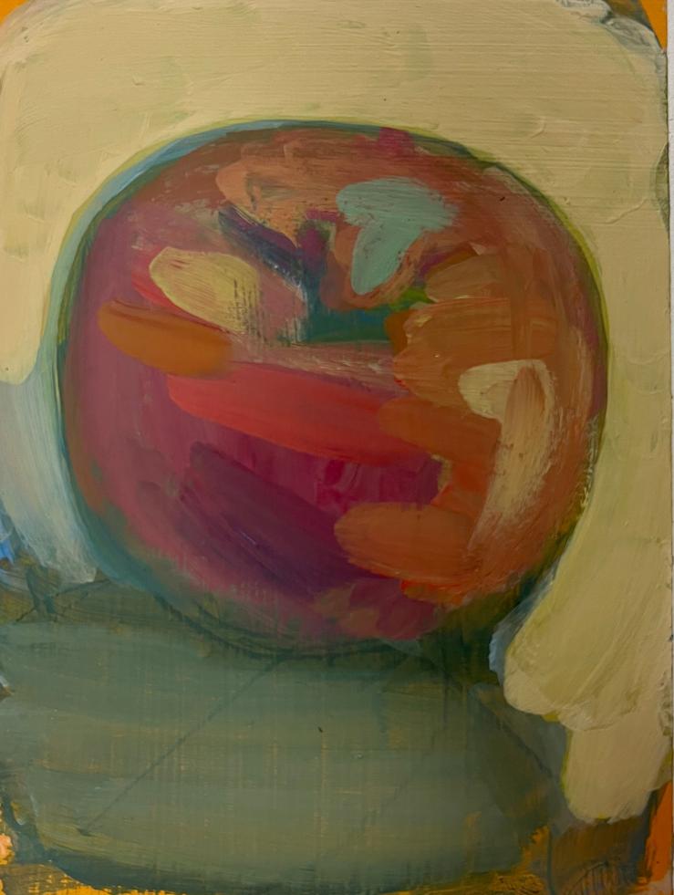 Werner Schmidt, „Apfel (Tag)“, 2024
