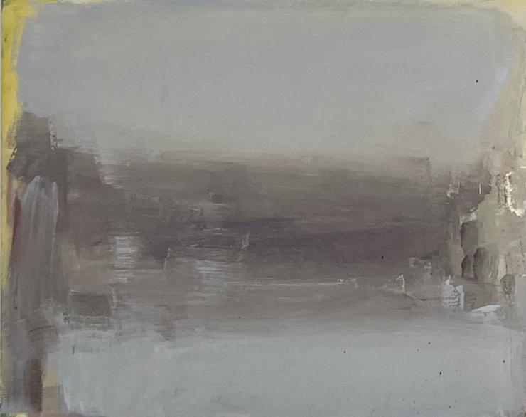 Werner Schmidt, „Diaphan (wildes Grau)“, 2023