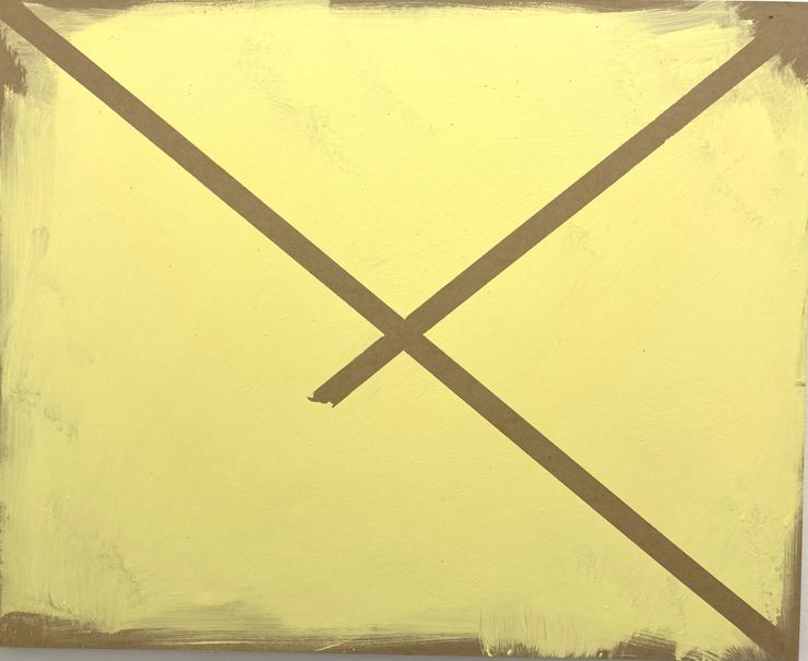 Werner Schmidt, „Crossroads (Schwerfelgelb)“, 2018
