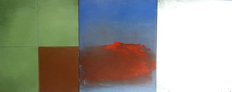 Werner Schmidt, „Oranges have been laid to rust upon the Green“, 1994