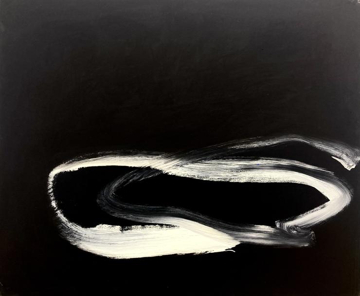 Werner Schmidt, „Schwarze Schleife“, 2015