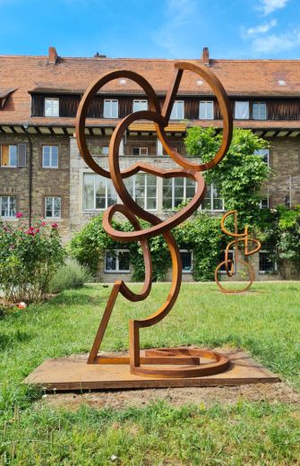 SLUBIE, 2023, Cortenstahl, H 275, B 145, T 125 cm