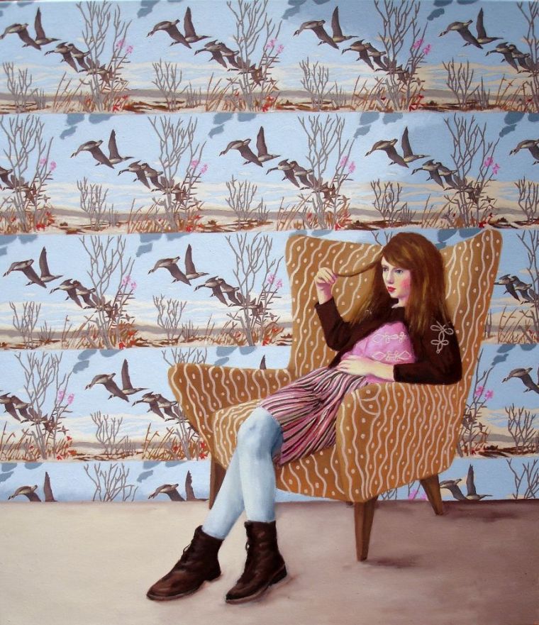 Melancholie, 2015, 120 x 140 cm