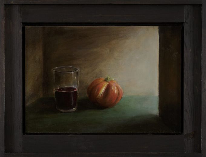 Sador Weinsčlucker, und die ganzen tage, 2026, Öl auf Leinwand, 255 x 355 cm