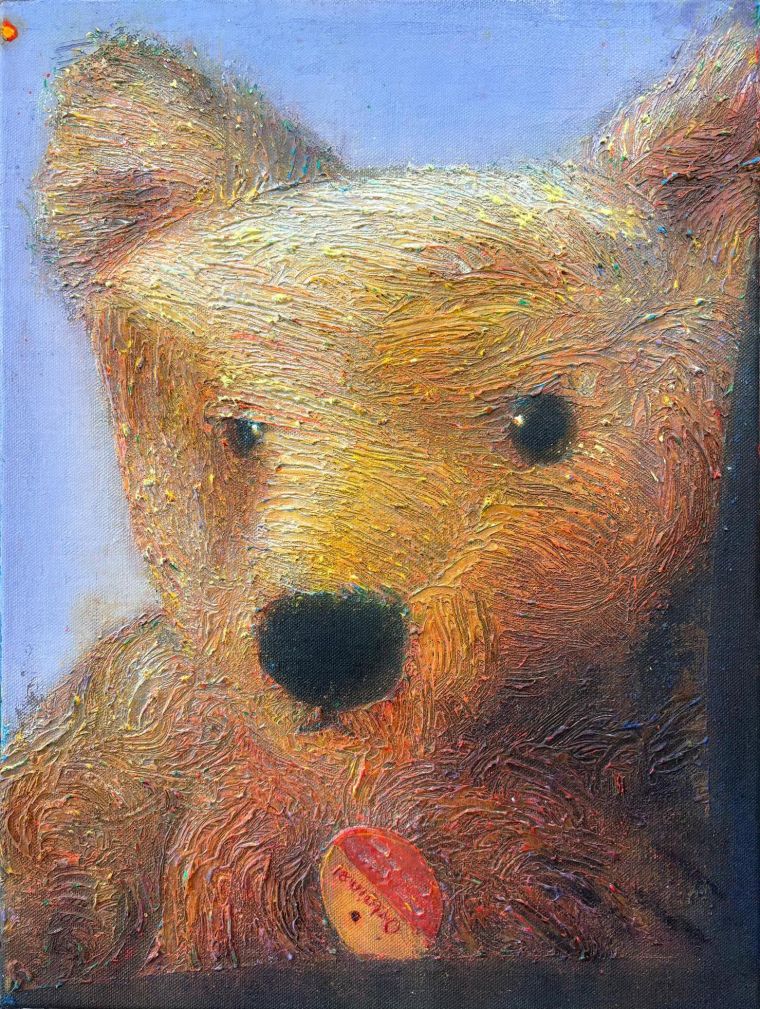 Loved, Lost & Found 10, 2026, Acryl auf Leinwand, 60 x 45 cm