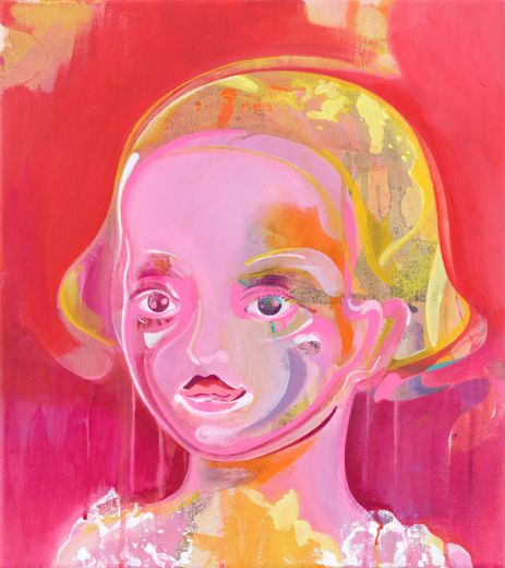 Transformation, acrylic on canvas, 45 × 40 cm, 2023