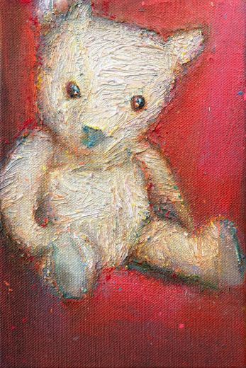 Loved, Lost & Found 8, 2026, Acryl auf Leinwand, 30 x 20 cm