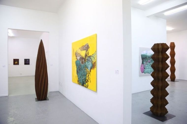 Galerie Tammen, mit Harald Gnade, Dezember 2017