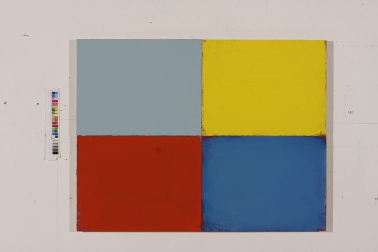 schmidtbajazzofreudig2010mischtechnikaufmdf70x100cmvierteilig