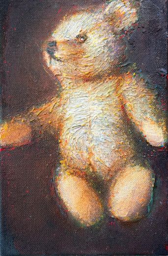 Loved, Lost & Found 22, 2026, Acryl auf Leinwand, 30 x 20 cm
