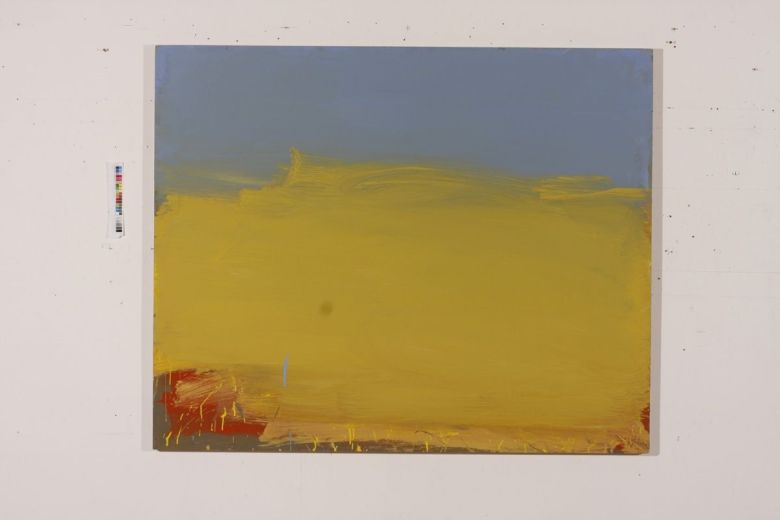 schmidtgelberhimmelueberbaden2010mischtechnikaufmdf133x163cm