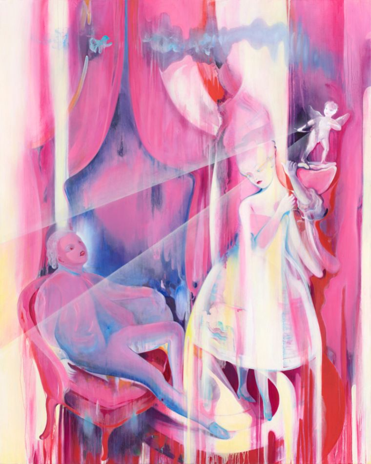 Recognition, acrylic on canvas, 250 × 200 cm, 2026