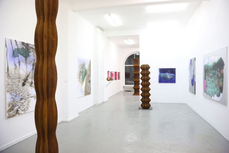 Galerie Tammen, mit Herbert Mehler, Dezember 2017