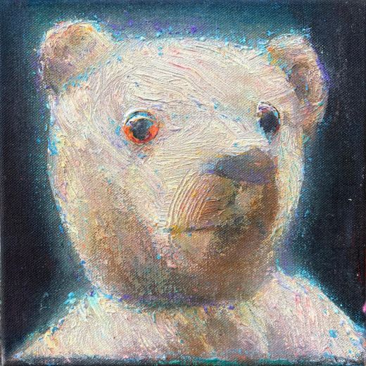 Loved, Lost & Found 11, 2026, Acryl auf Leinwand, 30 x 30 cm