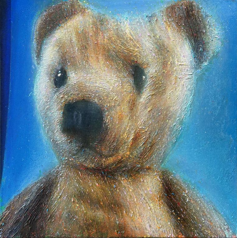 Loved, Lost & Found 29, 2026, Acryl auf Leinwand, 70 x 70 cm