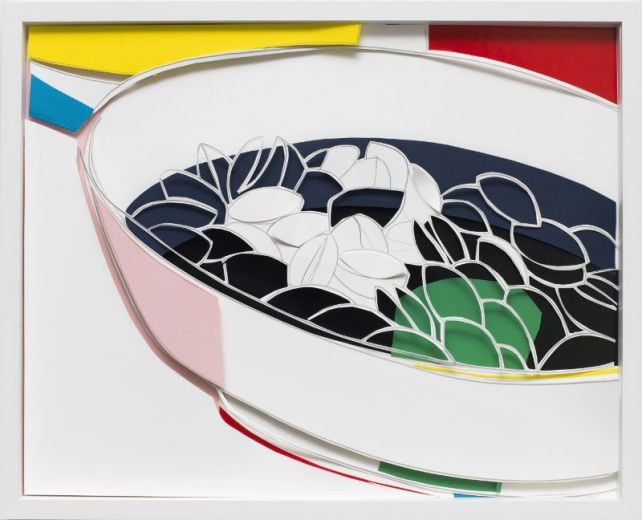 Pistazien, 2017, 240 x 50 cm