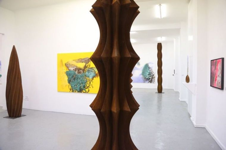 Galerie Tammen, mit Herbert Mehler, Dezember 2017