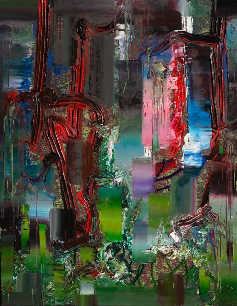Surprise, 2015, Öl auf Nessel, 180x140