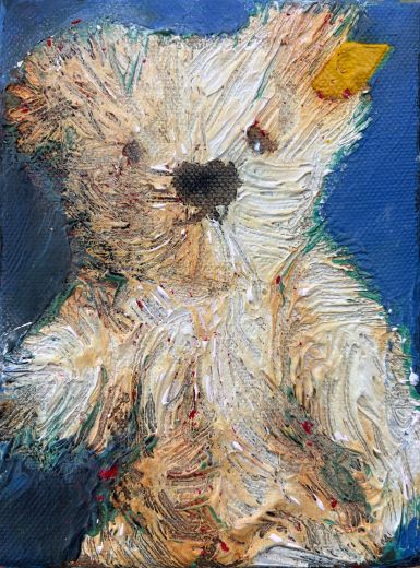 Loved, Lost & Found 27, 2026, Acryl auf Leinwand, 20 x 15 cm