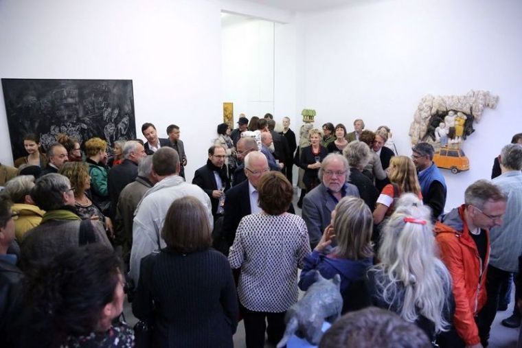 Impressionen Austellung  Lothar Seruset + Sabine Ostermann,  2015